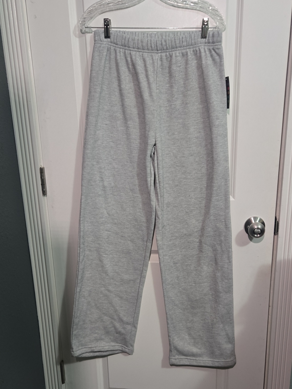 Green Goddess Heather Gray Fleece Sweat Pants